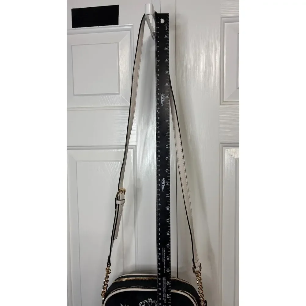 Scottie Dogs Camera Xbody Juicy Couture Crossbody Purse Black and White - NWT - Picture 16 of 16